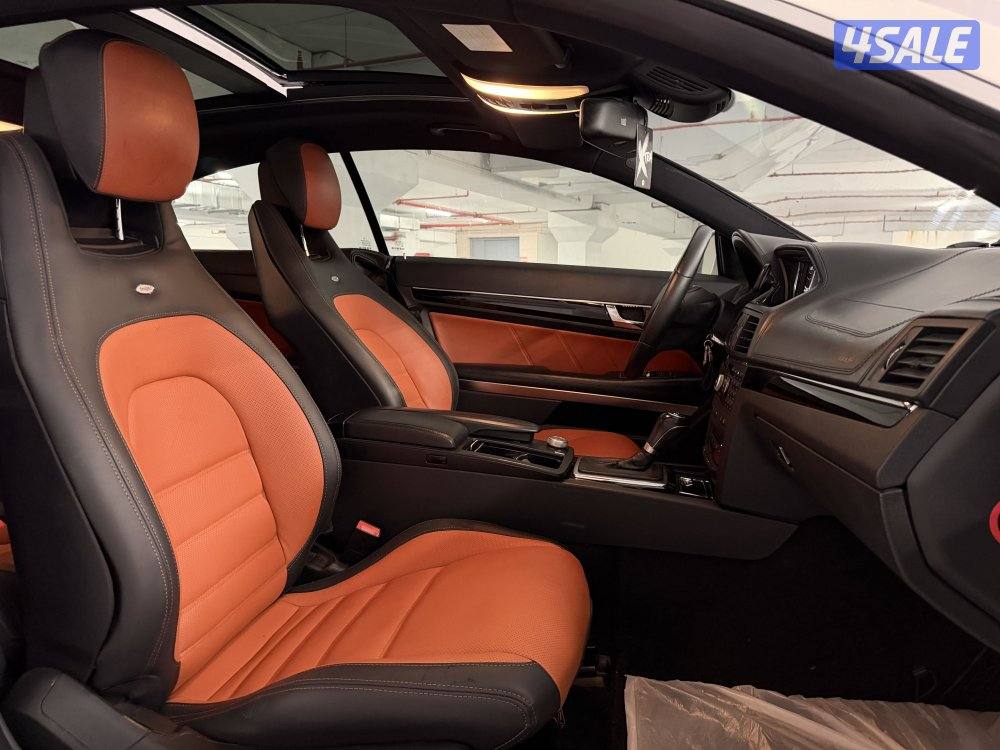 مرسيدس E250 كوبيه موديل 2012 عداد قليل 155 داخليه ديزاينو لونين3