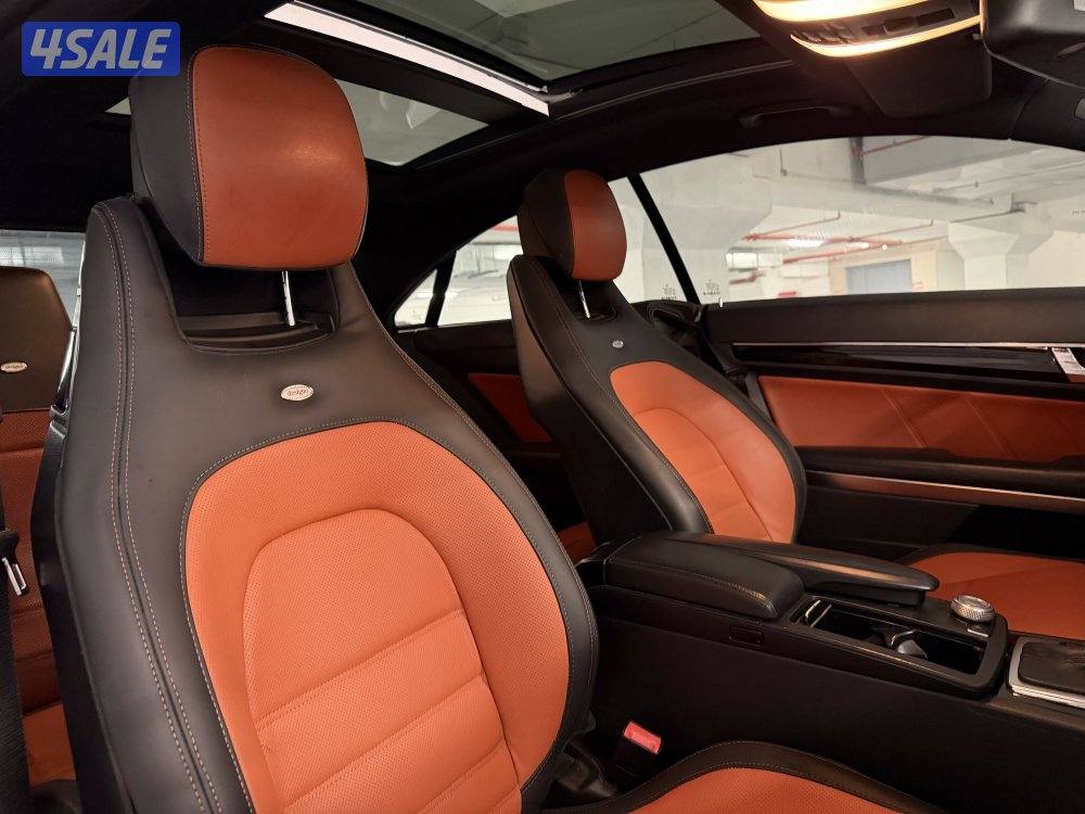 مرسيدس E250 كوبيه موديل 2012 عداد قليل 155 داخليه ديزاينو لونين7