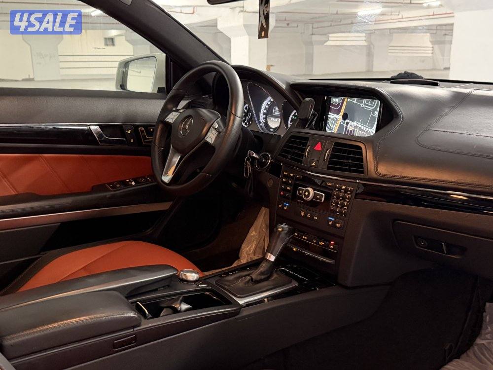مرسيدس E250 كوبيه موديل 2012 عداد قليل 155 داخليه ديزاينو لونين8