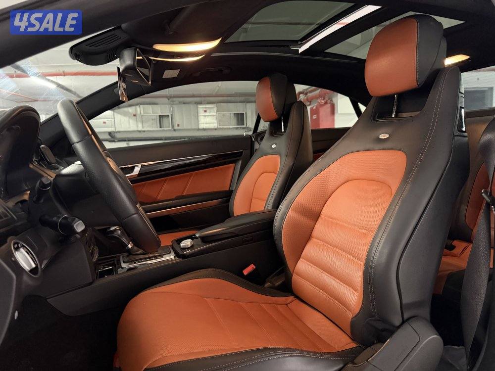 مرسيدس E250 كوبيه موديل 2012 عداد قليل 155 داخليه ديزاينو لونين12