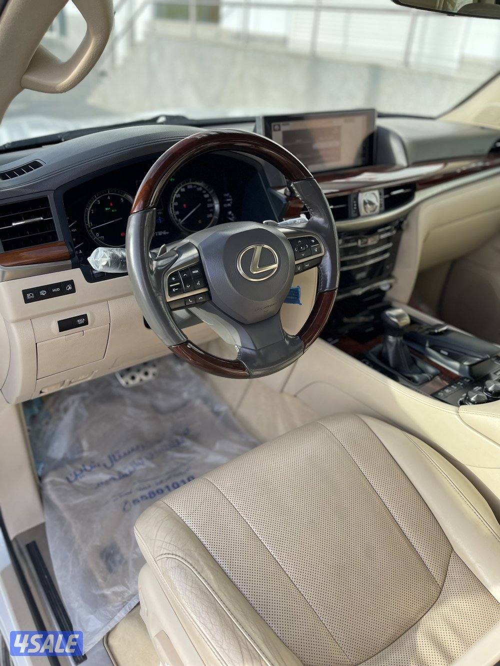 لكزس LX570 وارد قطر فحص جير مكينه شاصي البدي قطعه وحده8