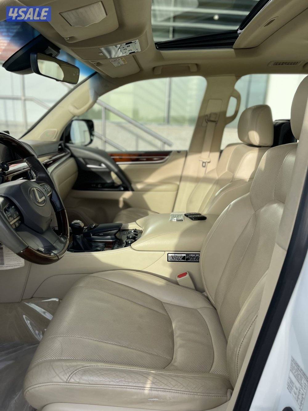 لكزس LX570 وارد قطر فحص جير مكينه شاصي البدي قطعه وحده10