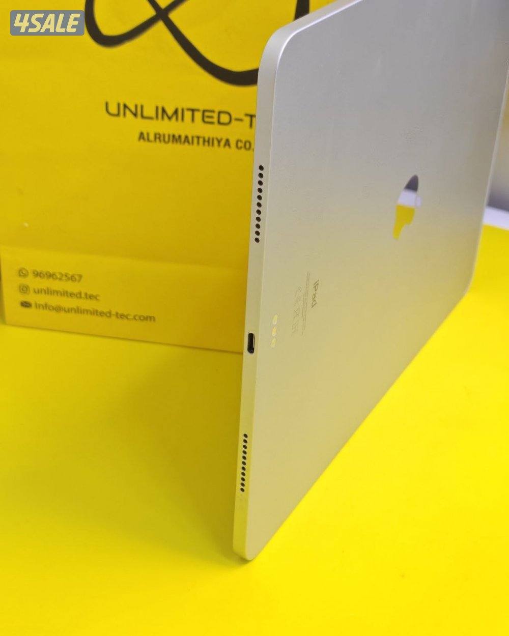 ايباد برو 129 الجيل الخامس M1 – 256 GB – فضي مستعمل كالجديد1