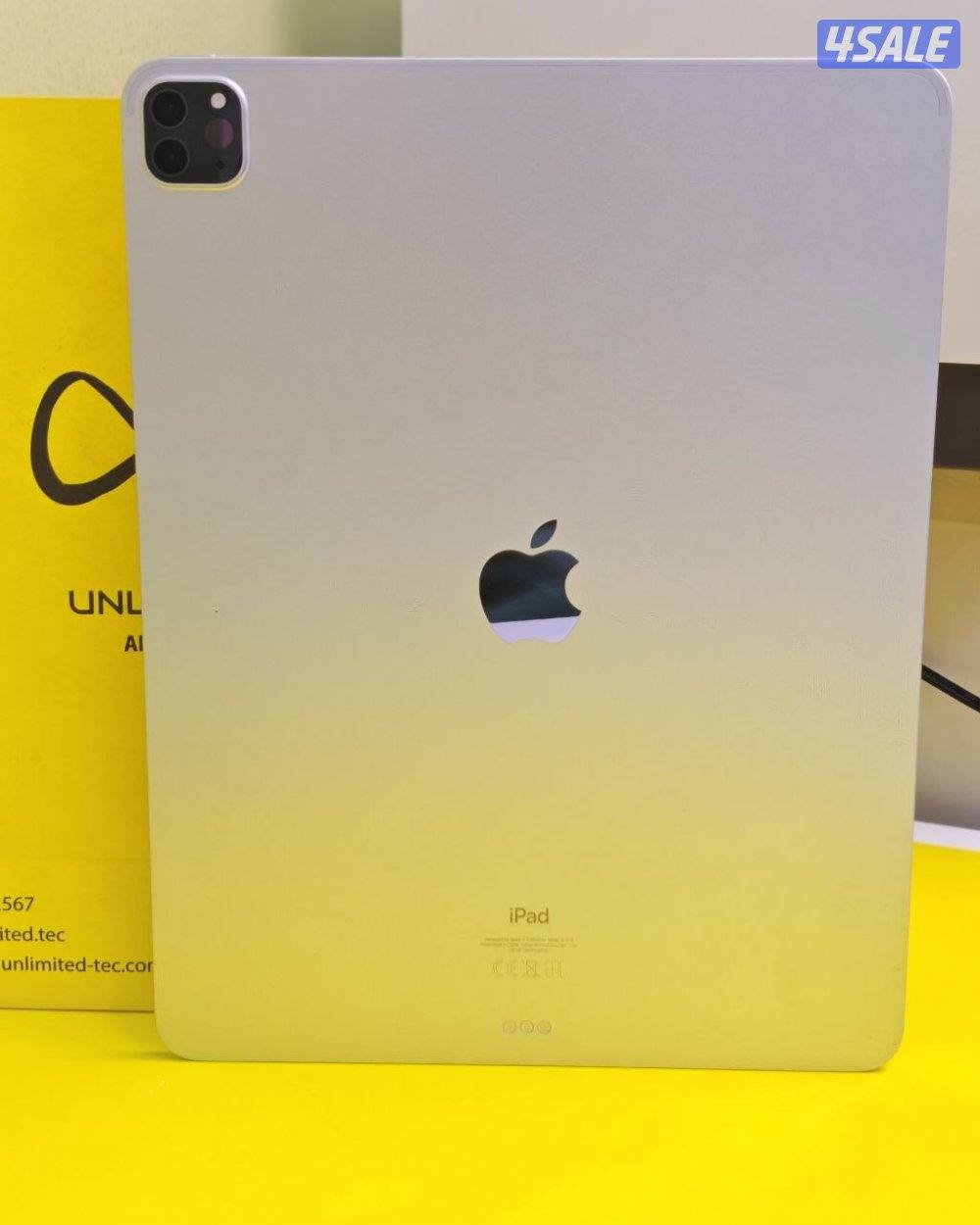 ايباد برو 129 الجيل الخامس M1 – 256 GB – فضي مستعمل كالجديد6