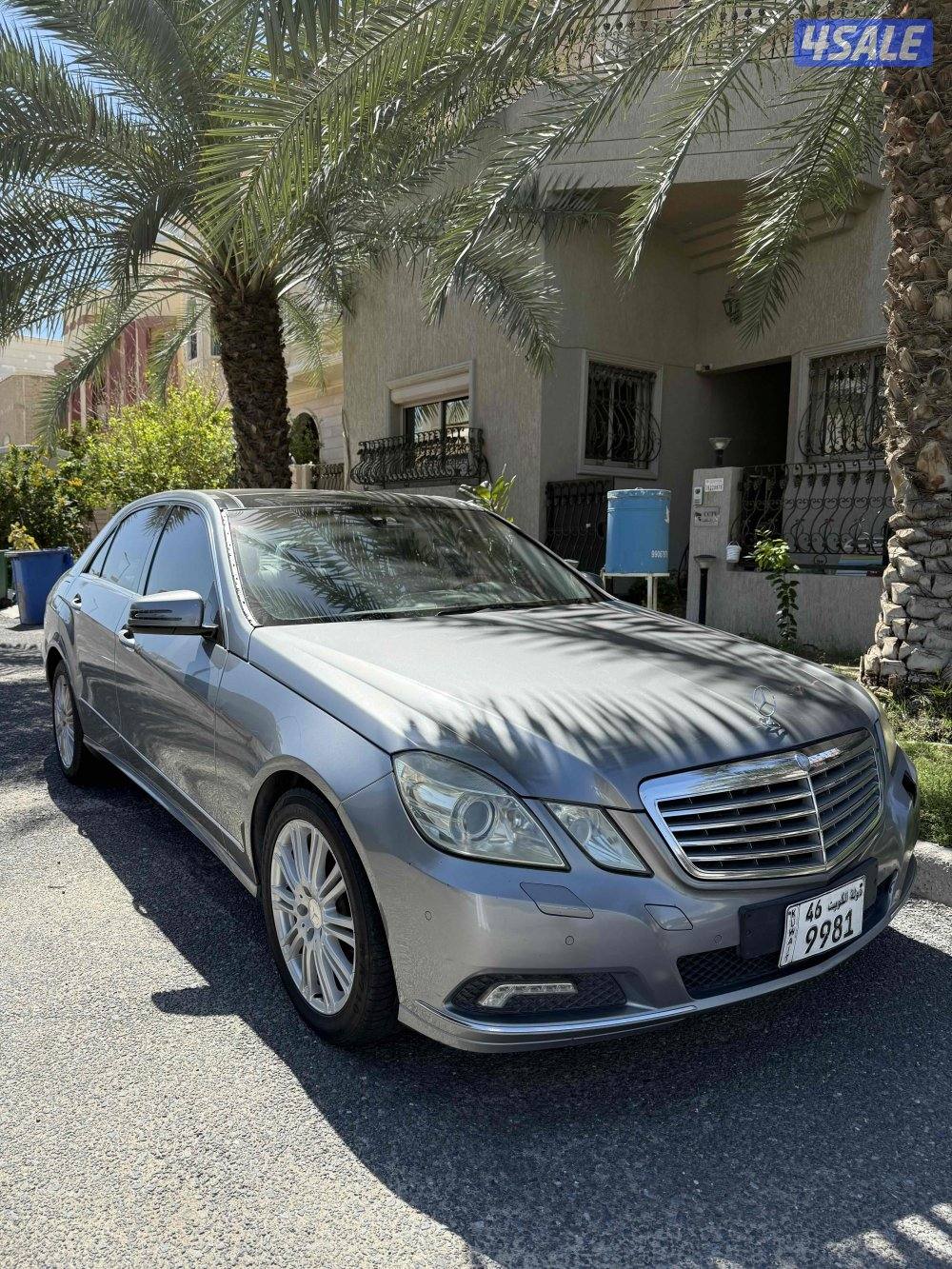 للبيع مرسيدس E300 موديل 2010 صبغ الوكاله0