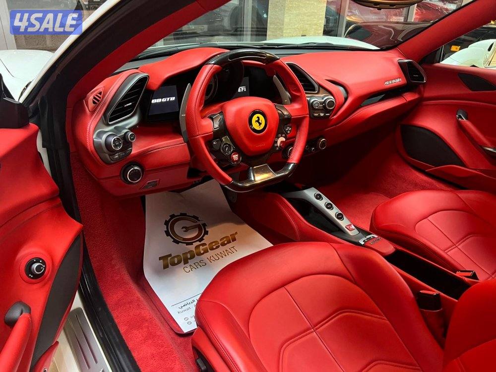 فيراري 488 GTB … موديل 2016 … تحت الكفاله4