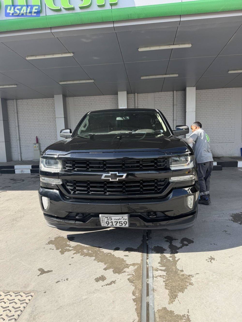 سلفرادو ٢٠١٨ LT شرط الفحص ماشي ٢٤٠3