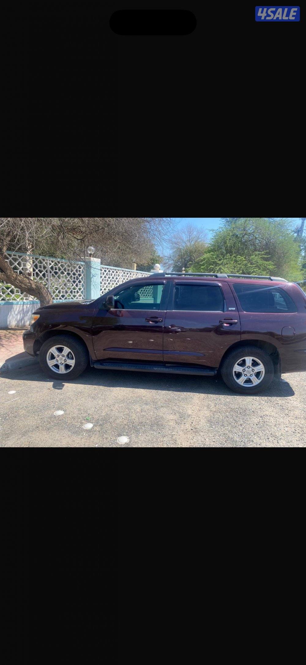 للبيع جيب تويوتا سيكويا موديل 2013 كامل الواصفات3