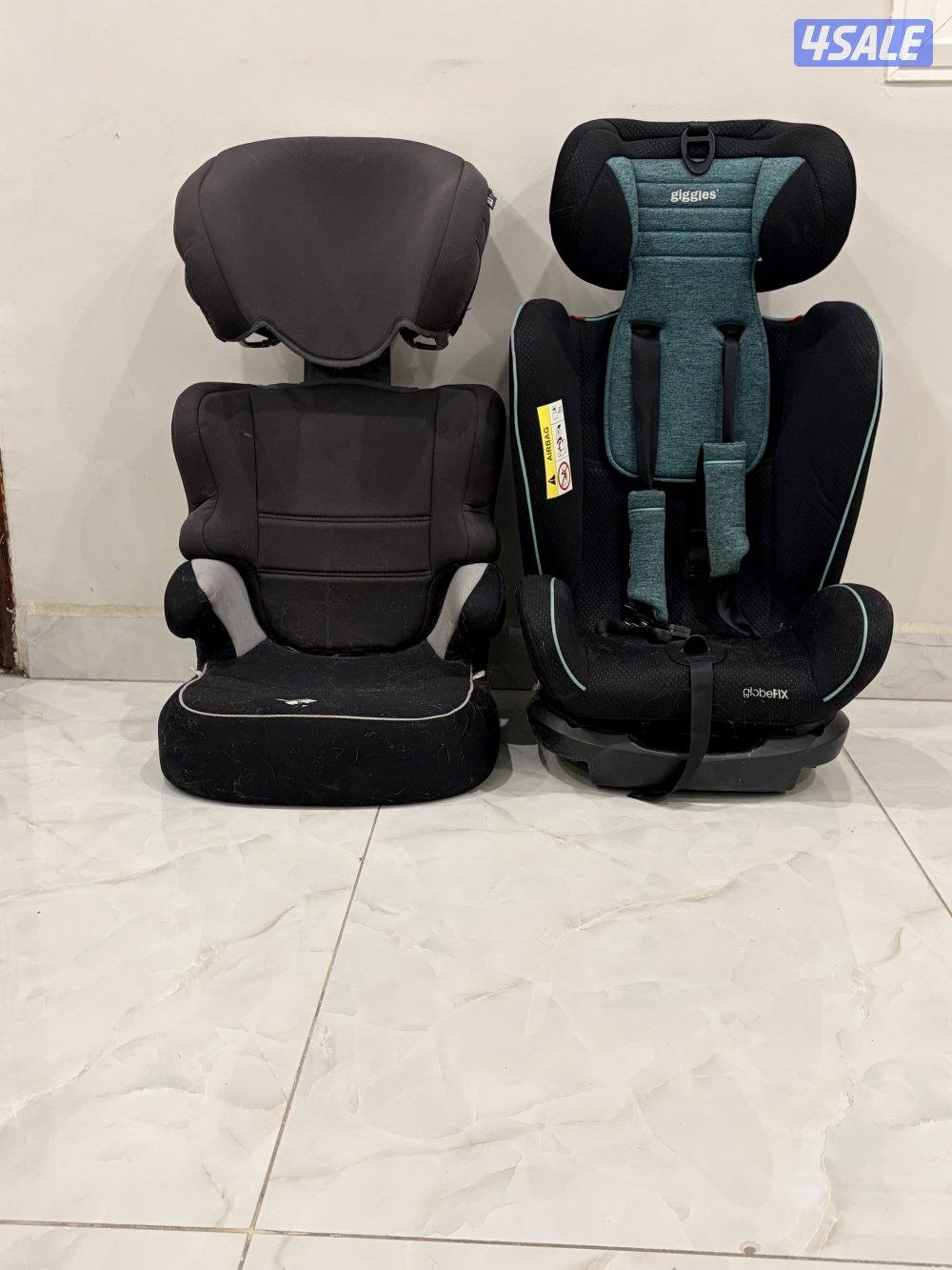 عدد ٢ كرسي سيارة للأطفال0