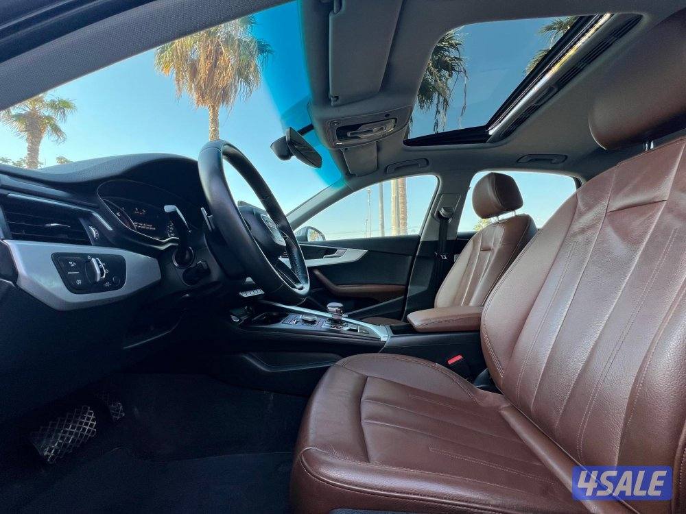 للبيع اودي A4 موديل 2018 ( شـرط الـفـحـص ) عداد 137 فـقـط9