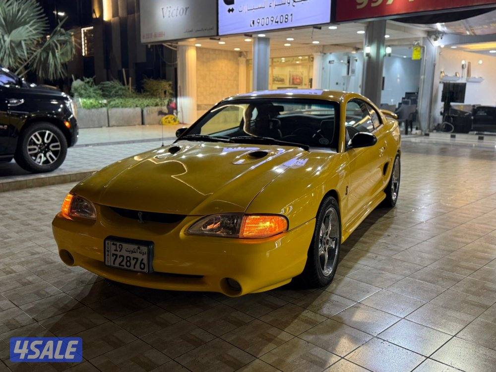 للبيع : موستانج قير عادي موديل : 1998 عداد : 100 الف1