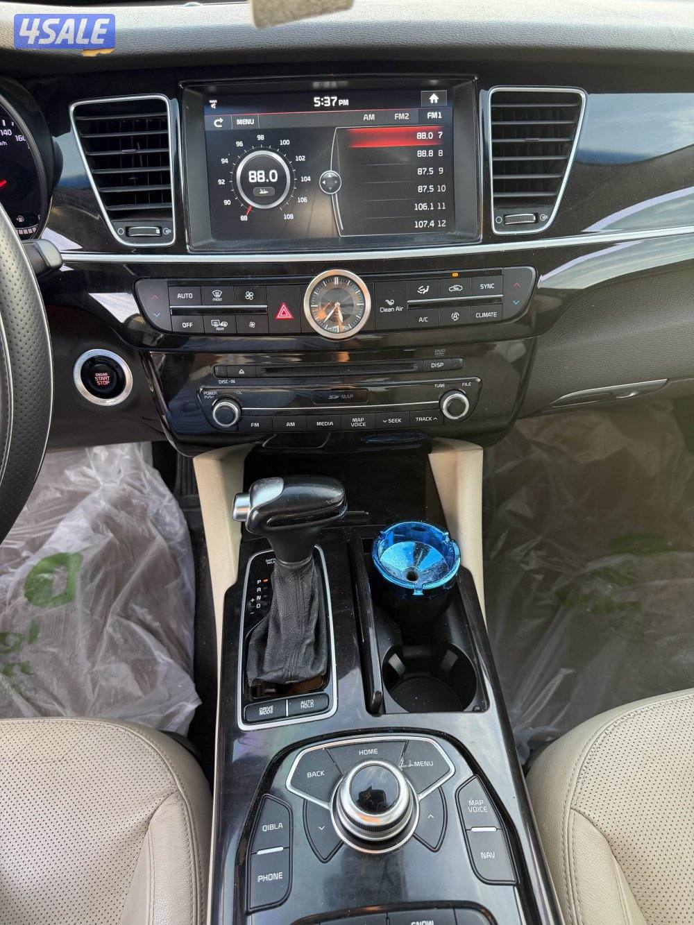 للبيع كيا كرويس موديل ٢٠١٦ سته سلندر5