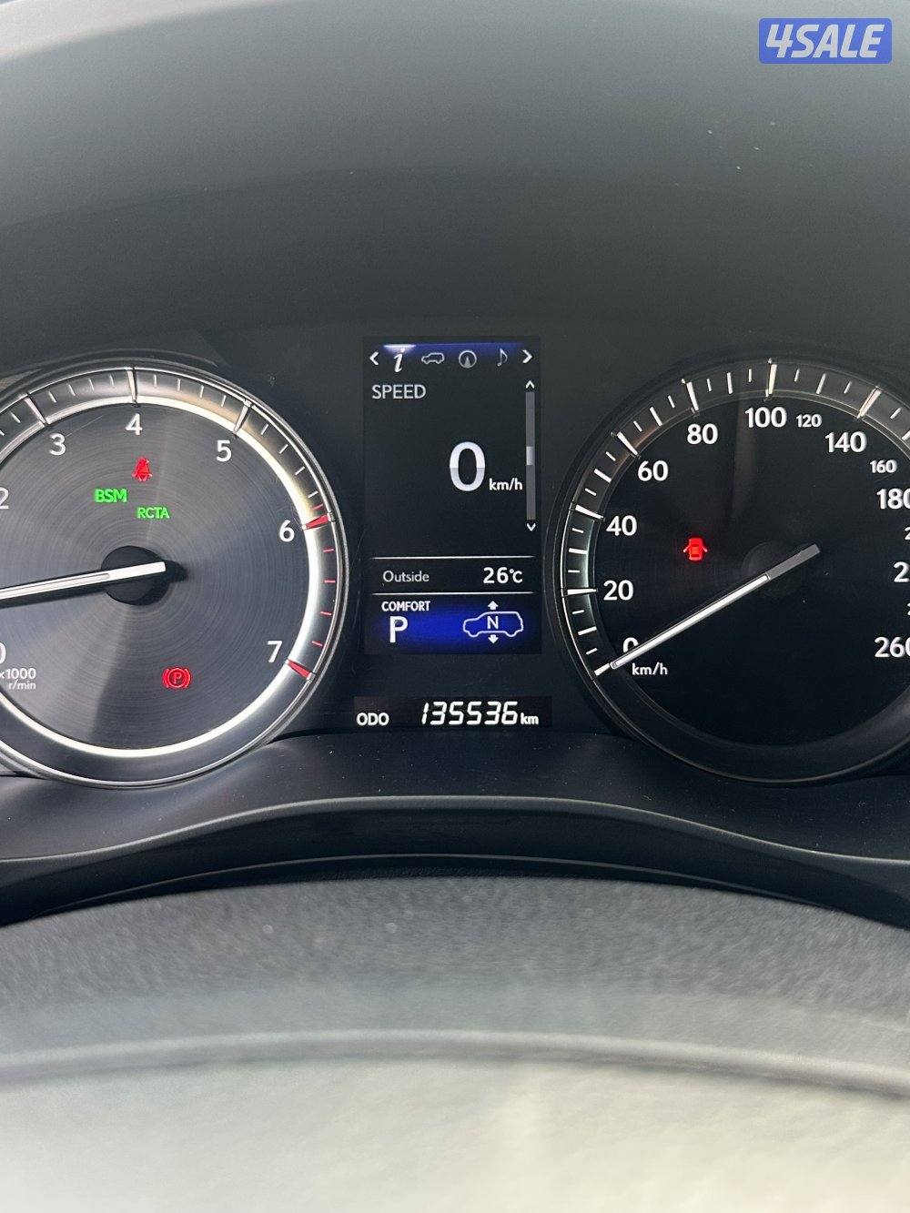 للبيع لكزس 2019 بلاك ادشن اصلي10