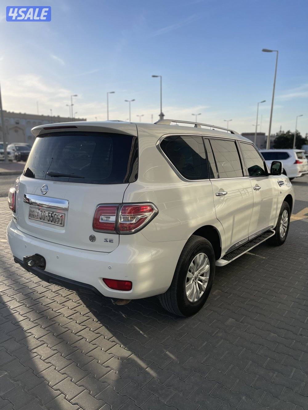 نيسان باترول SE  البابطين  فحص جير مكينه شاصي البدي قطعه بحالة الوكاله4