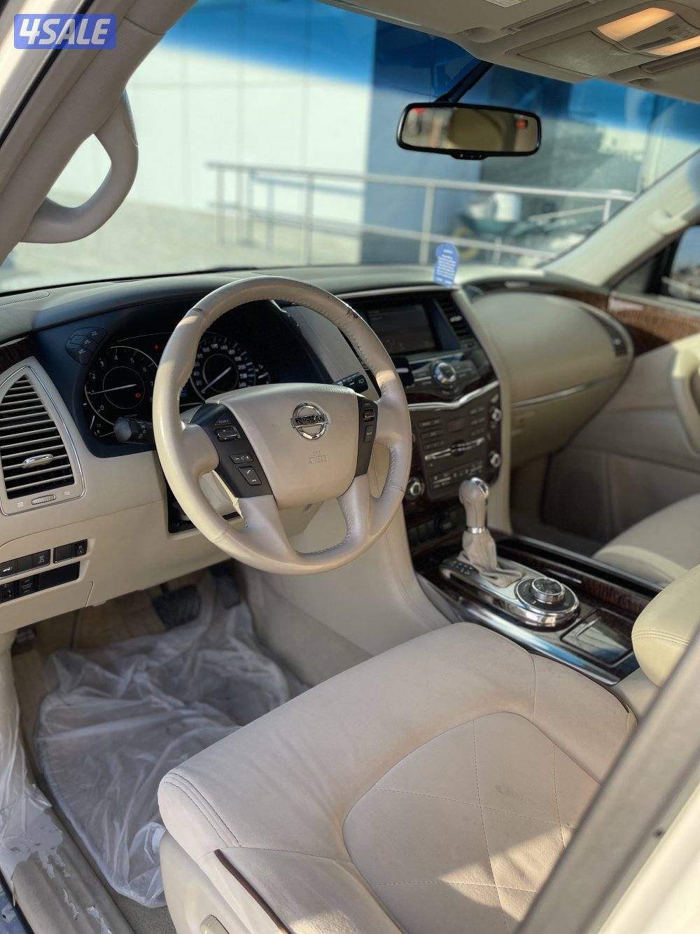 نيسان باترول SE  البابطين  فحص جير مكينه شاصي البدي قطعه بحالة الوكاله7