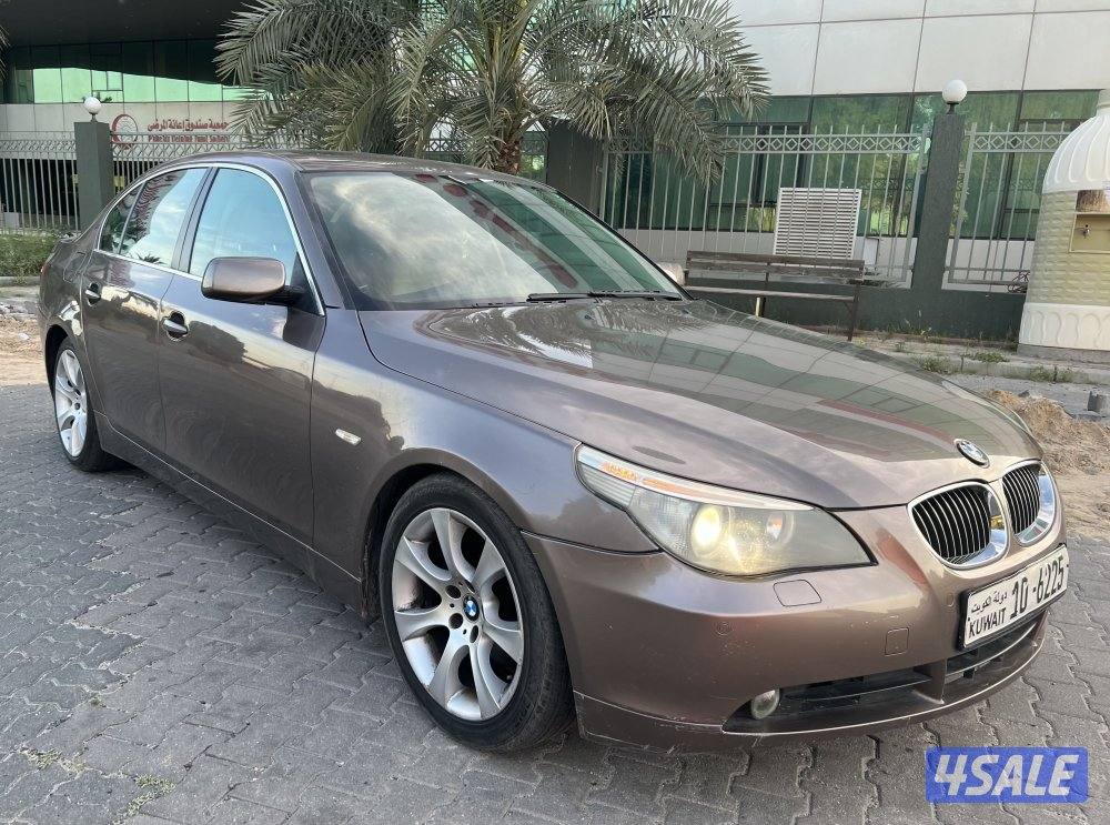 بي ام 2007 حجم 530i  بحالة ممتازة تامين سنة ماشي ٢٠٠ ألف2