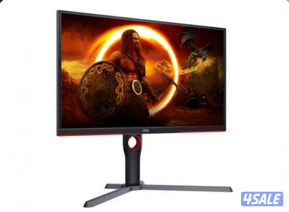 شاشة قيمنق AOC 240Hz، نظيفة، والسعر قابل للتفاوض 👍4