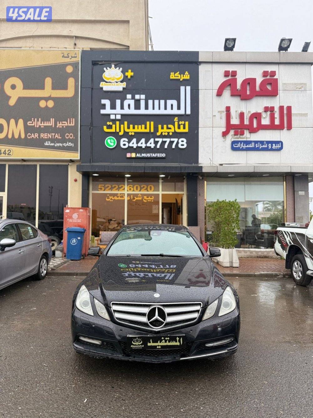 مرسيدس E350 عداد ١٨٠ شرط الفحص2