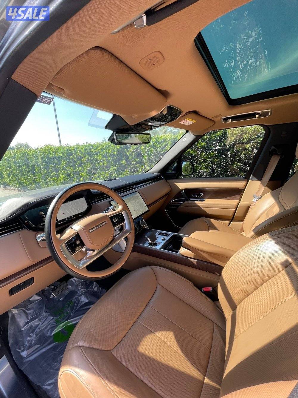 رنج روفر 6 سلندر HSE موديل 2022 ماشي 76 الف صبغ الوكالة بحالة نادرة7