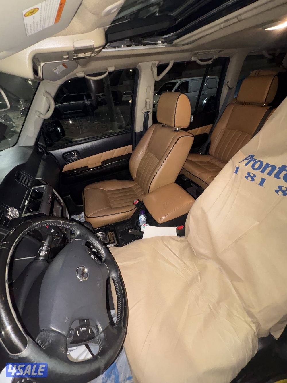 للبيع سوبر سفاري وارد البابطين موديل 2018 صبغ الوكالة ماعدا قطعه الممش3