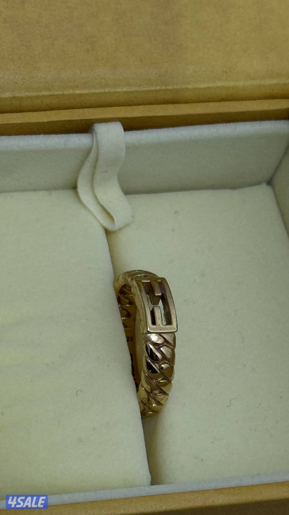 خاتم فندي اصلي استخدام خفيف جداً2