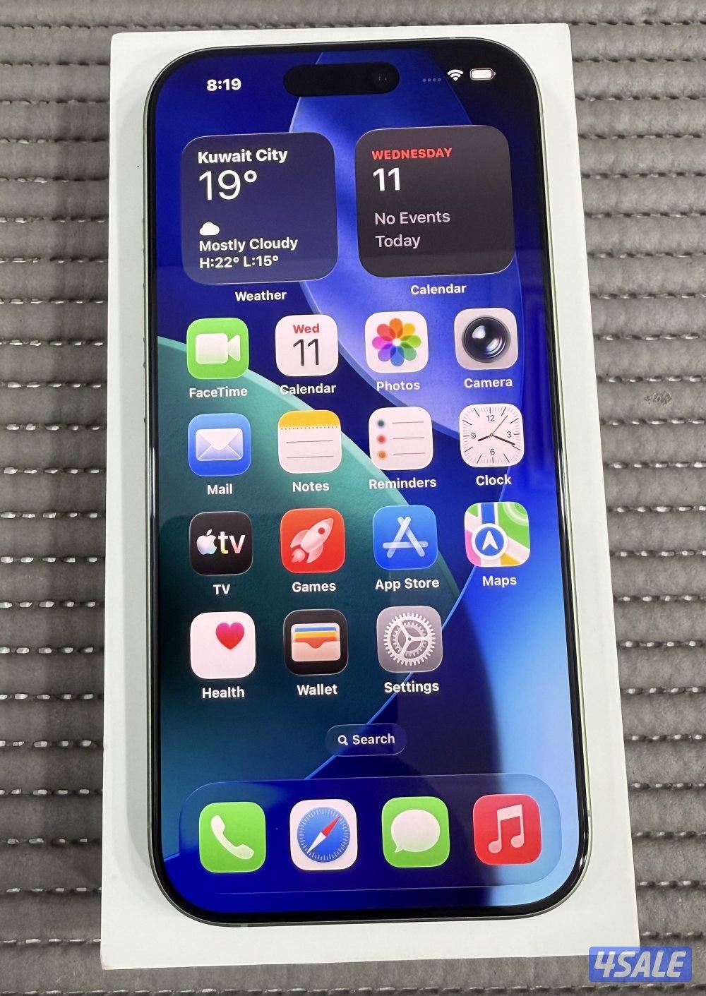 iPhone 17 256GB Teal (Arabic Version) Used.5