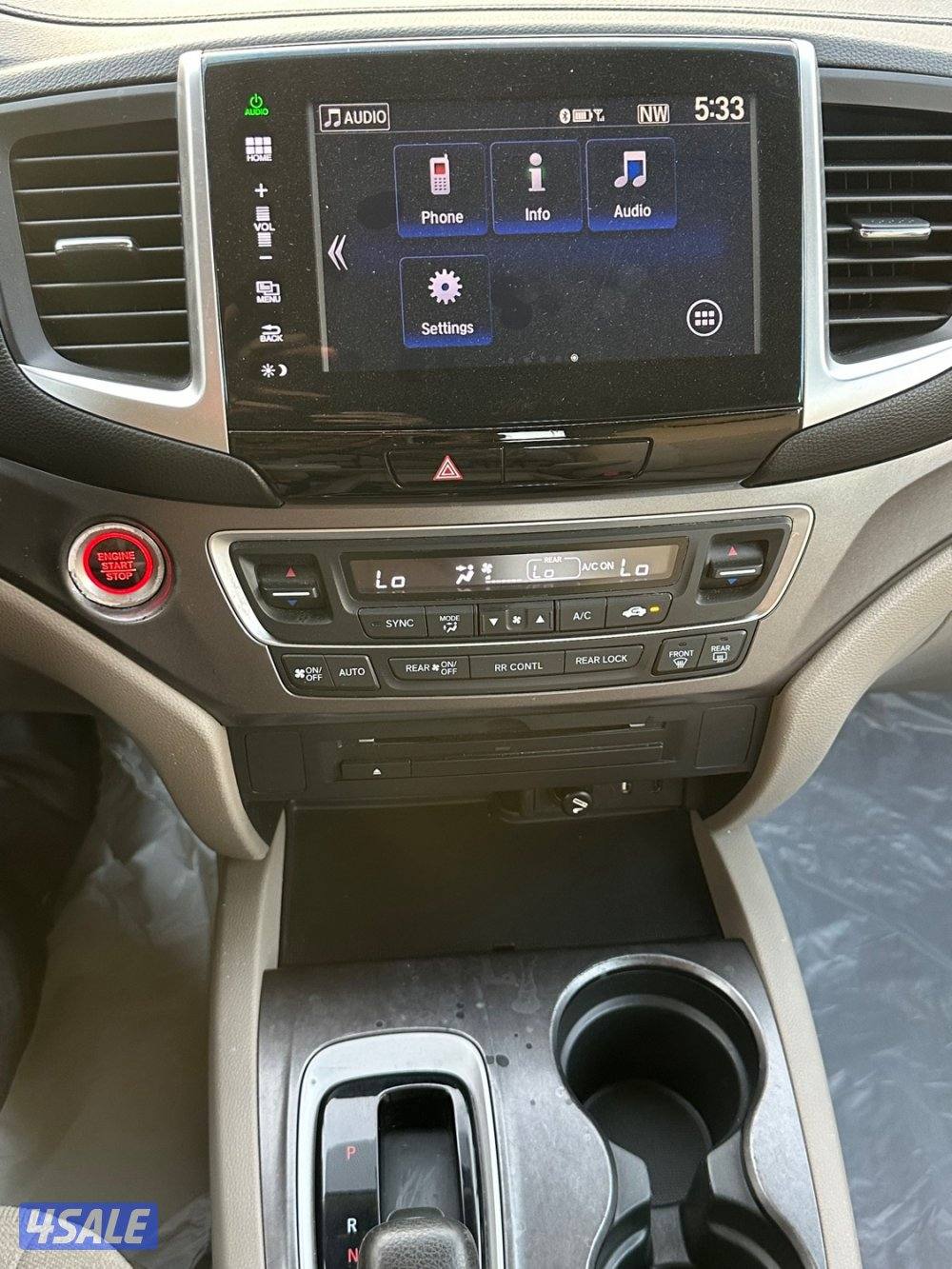 هوندا بايلوت ماشي 93 الف سيرفس وكالة12