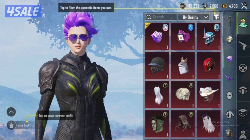 حسابات ببجي منوعه ~ اسلوب خرافي وايكي كل مسج🔥🪽7