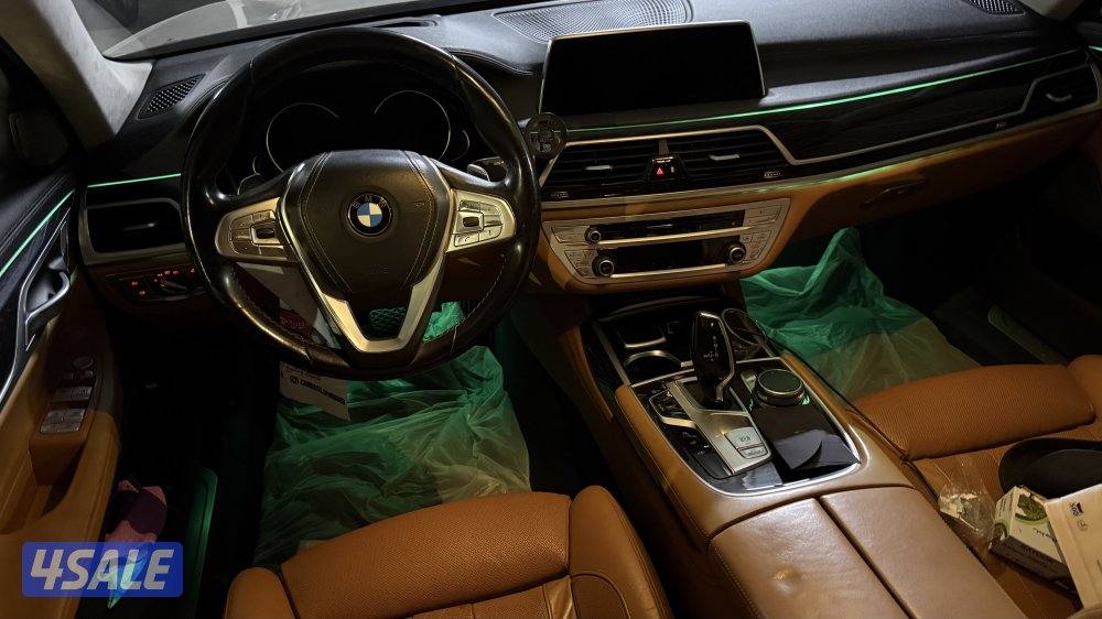 للجادين بيعة سريعة للبيع بي أم 740 موديل 2017 الغانم شرط الفحص1