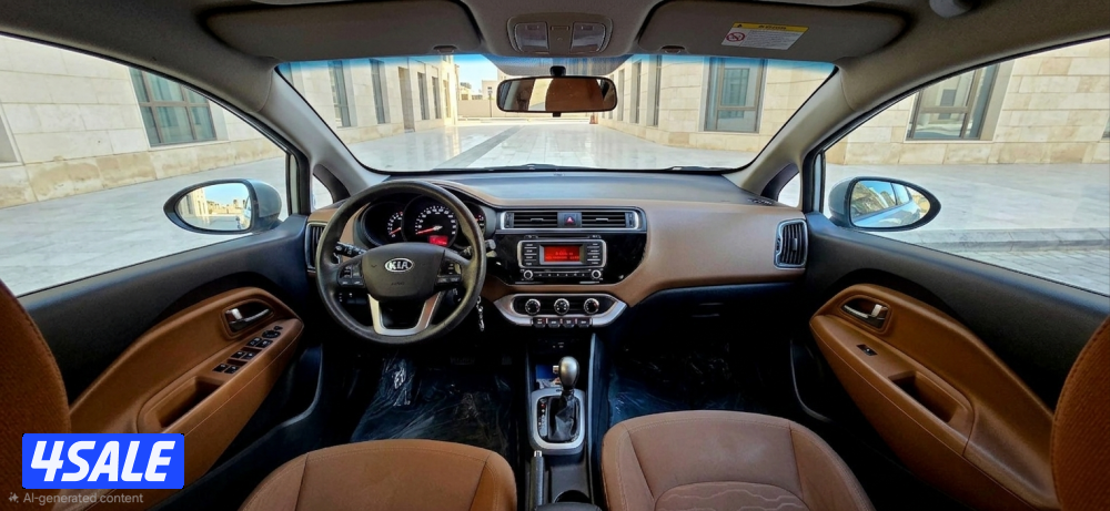 kia Rio 2017, rare condition كيا ريو شرط فحص حالة نادرة4