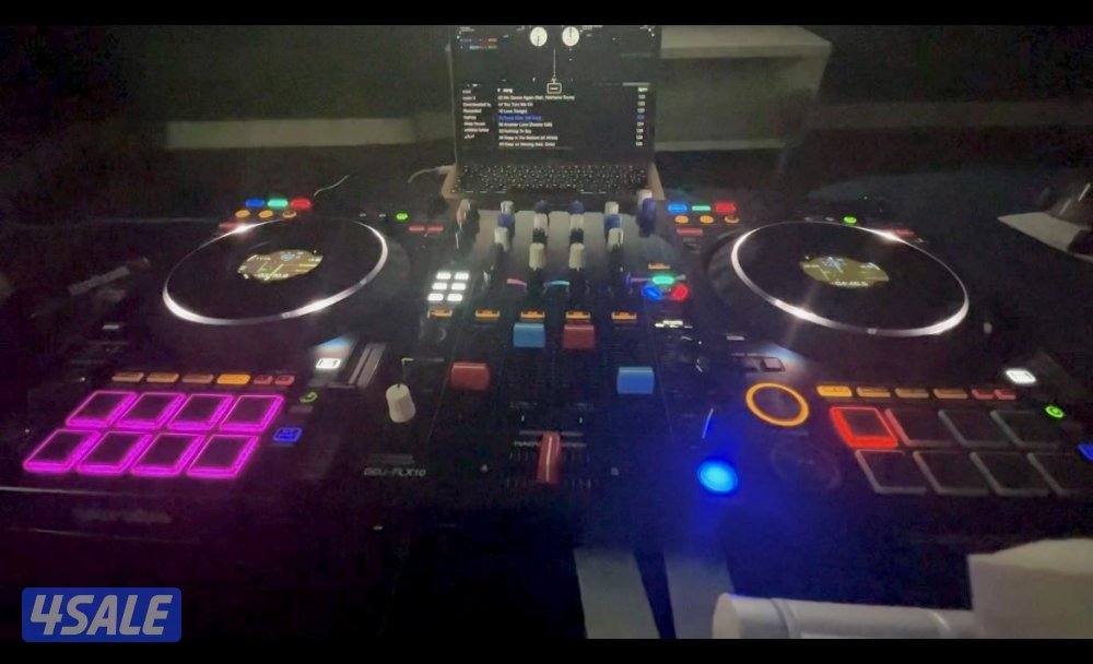 جهاز دي جي flx10 مستعمل دش سيرفس مره وحده مع UDG case2