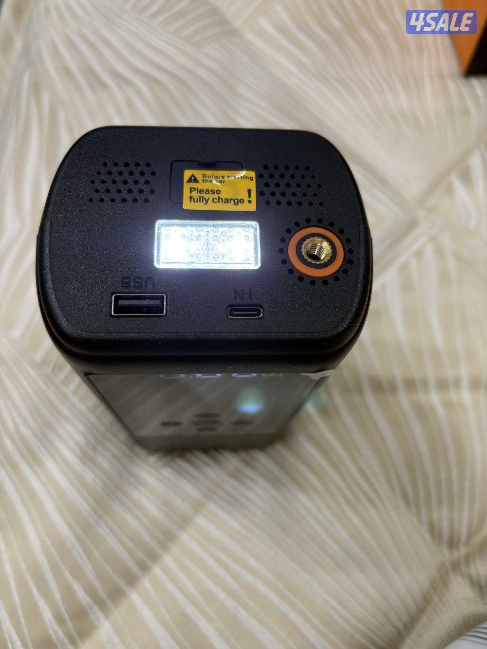 للبيع جهاز بطاريه اشتراك ومنفاخ وبور بنك1