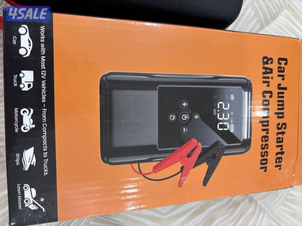 للبيع جهاز بطاريه اشتراك ومنفاخ وبور بنك4