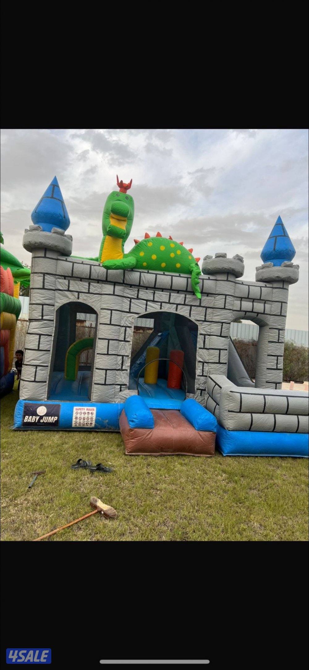 للبيع نطاطيات مستعمل نظيف عدد ٧ السنافر عدد ٢3