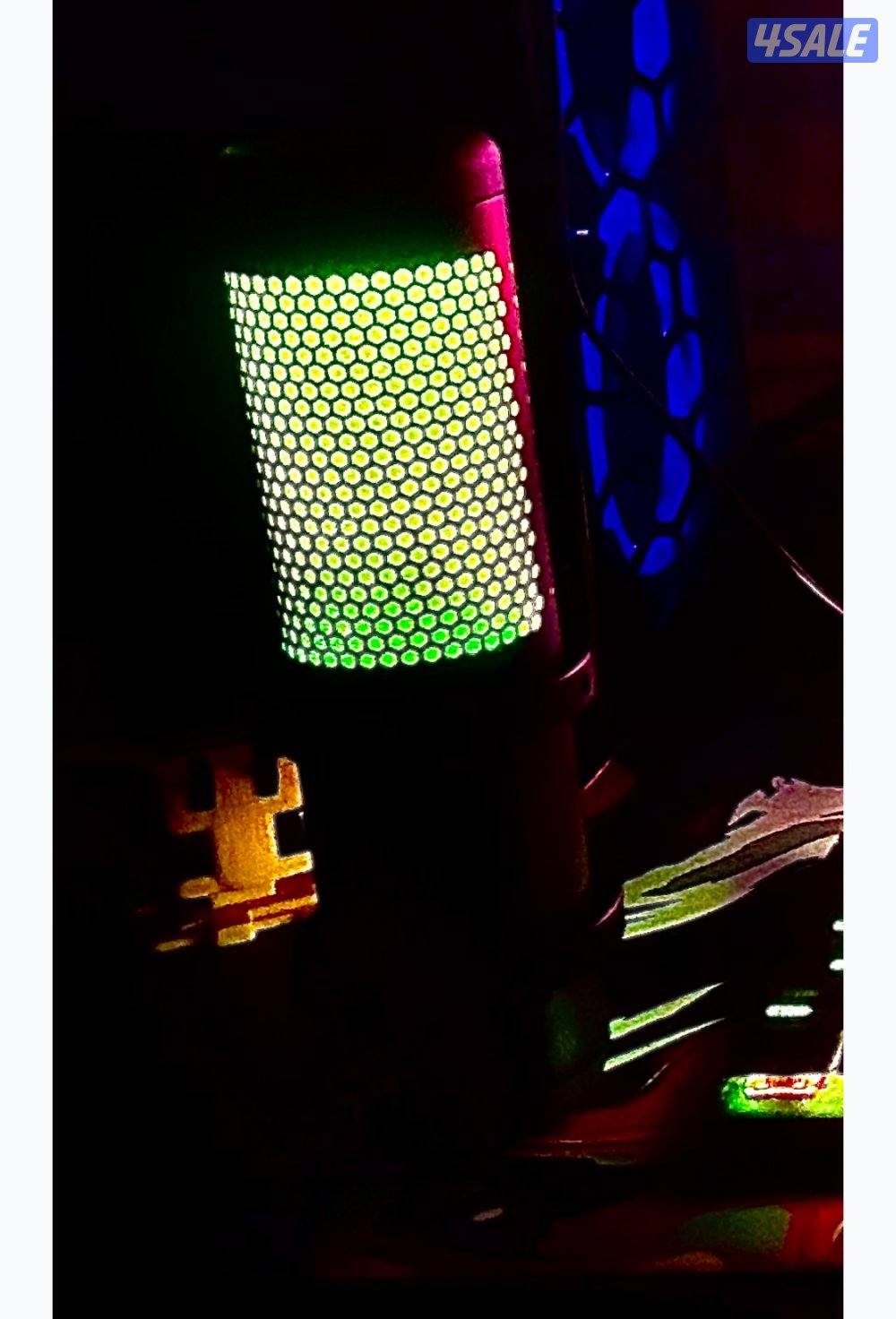 للبيع مايك هايبر اكس الاحترافي rgb hyper x1