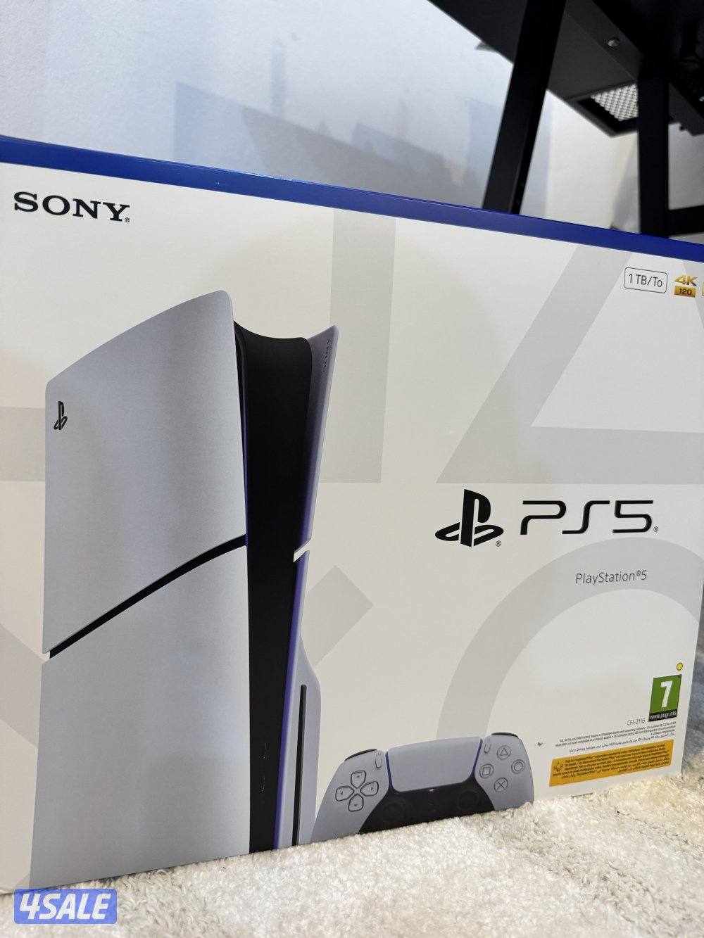 بلايستيشن 5 سلم سي دي جديدة PS5 Like New فقط تم فتح الكرتون0