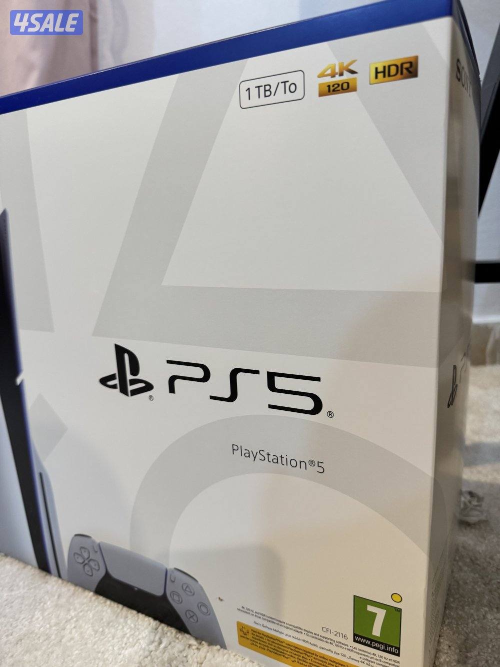 بلايستيشن 5 سلم سي دي جديدة PS5 Like New فقط تم فتح الكرتون1