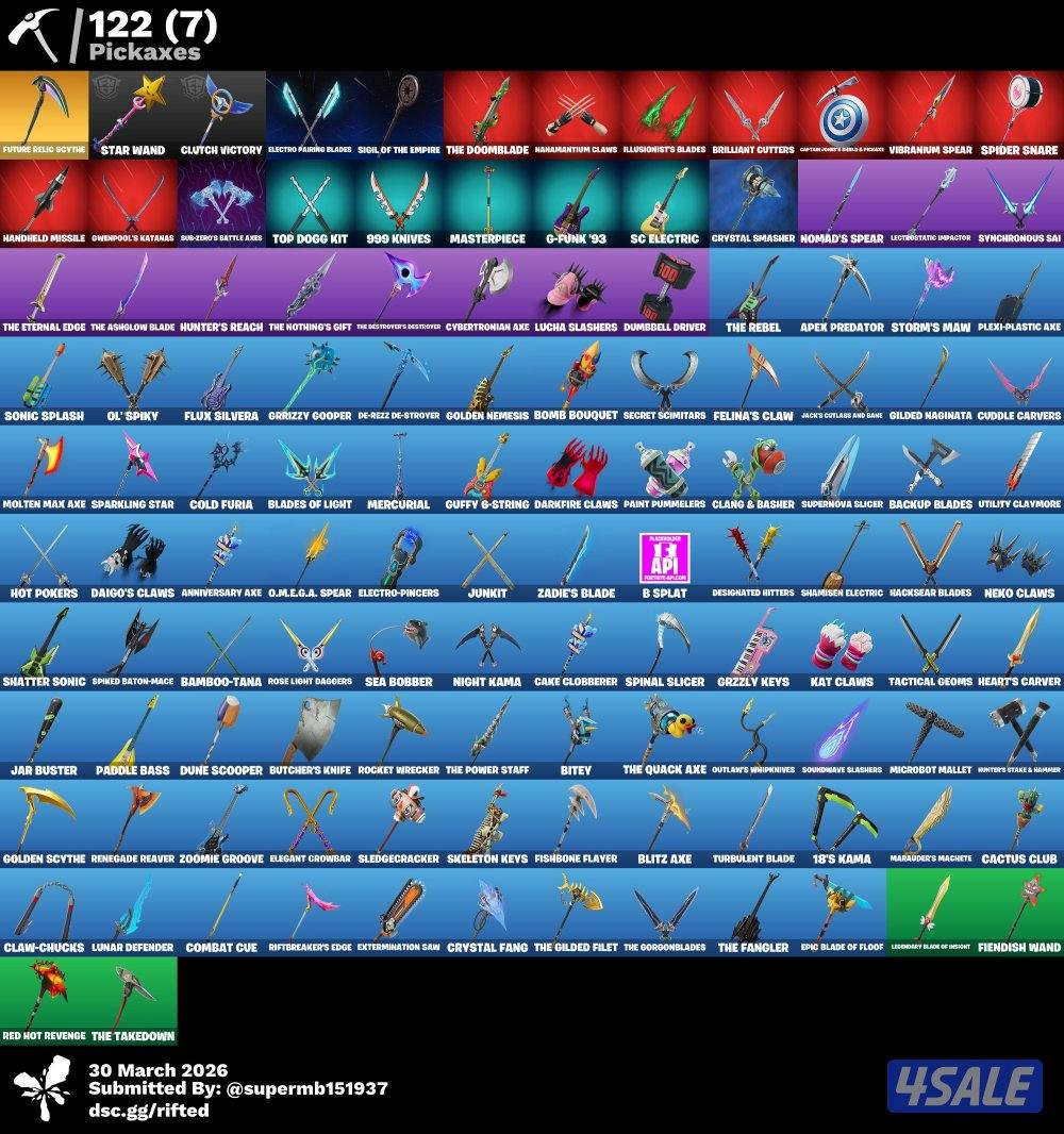 FORTNITE ACCOUNT FOR SALE2