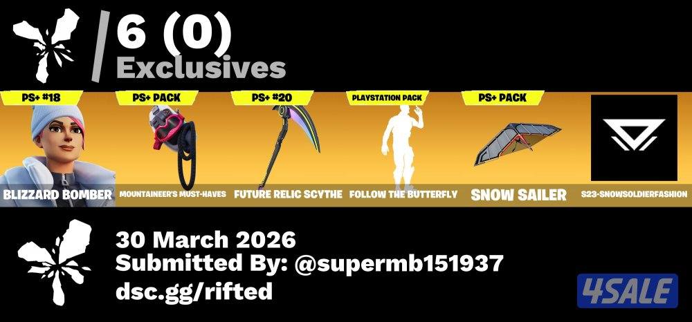 FORTNITE ACCOUNT FOR SALE5