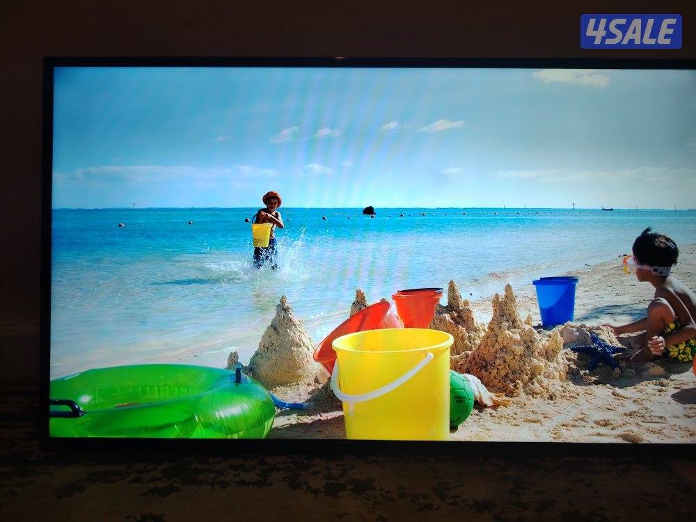 شاشه سامسونج ٥٠ بوصه مع الريموت الأصلي بحاله ممتازه كفاله شهرين0