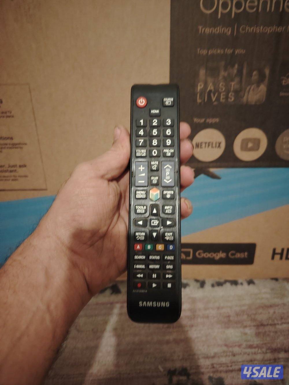 شاشه سامسونج ٥٠ بوصه مع الريموت الأصلي بحاله ممتازه كفاله شهرين3