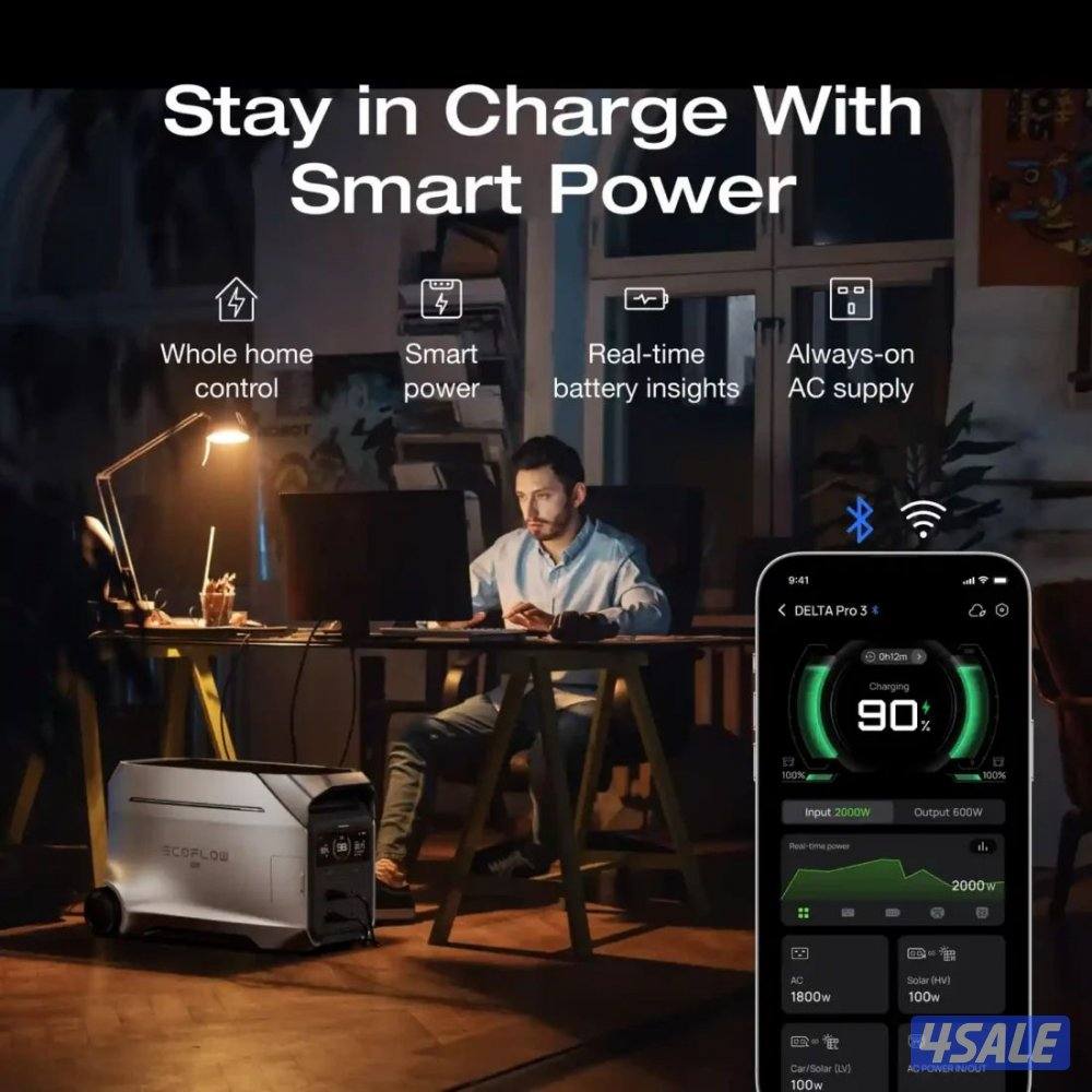 محطة طاقة EcoFlow DELTA Pro 3 4000W4