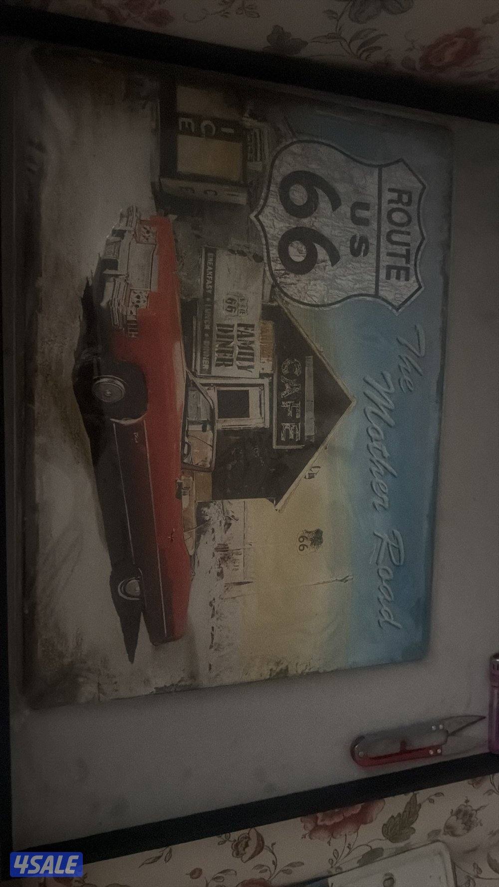 لوحات أمريكية قديمة ولوحات عادية و راديو1