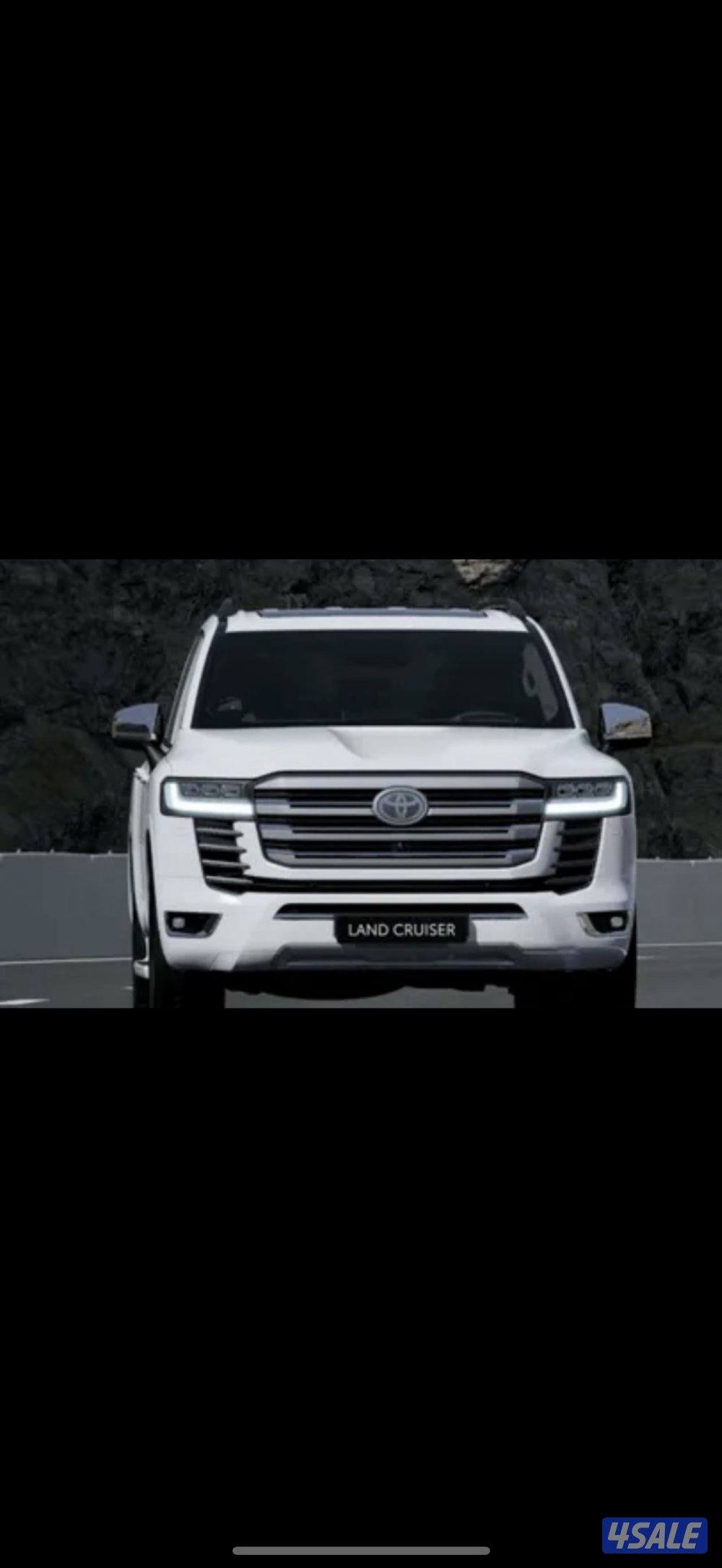 مطلوب لاند كروزر 2022و 2023 اللون ابيض vx0