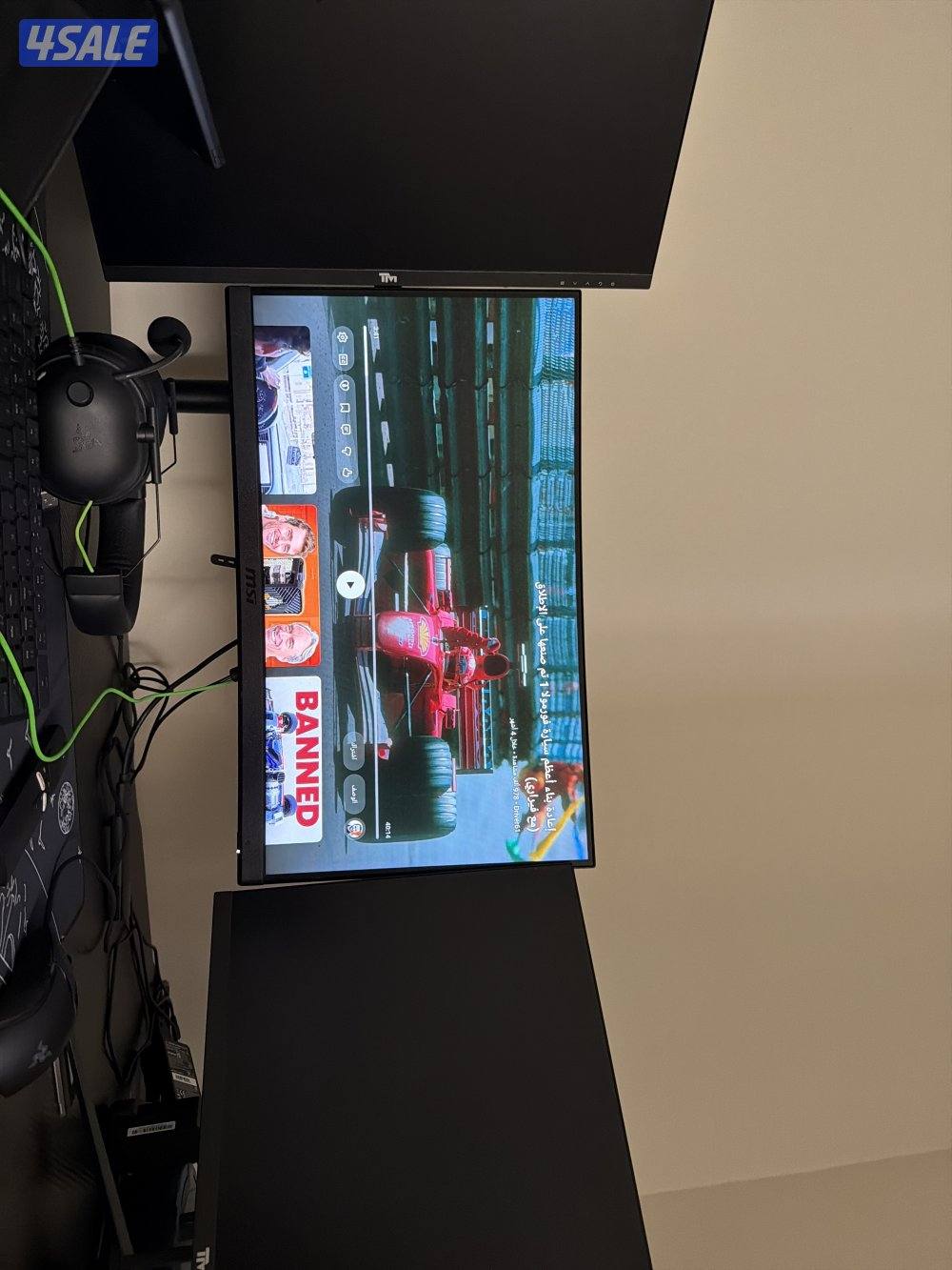 gaming monitor msi 180hz fhd شاشة0