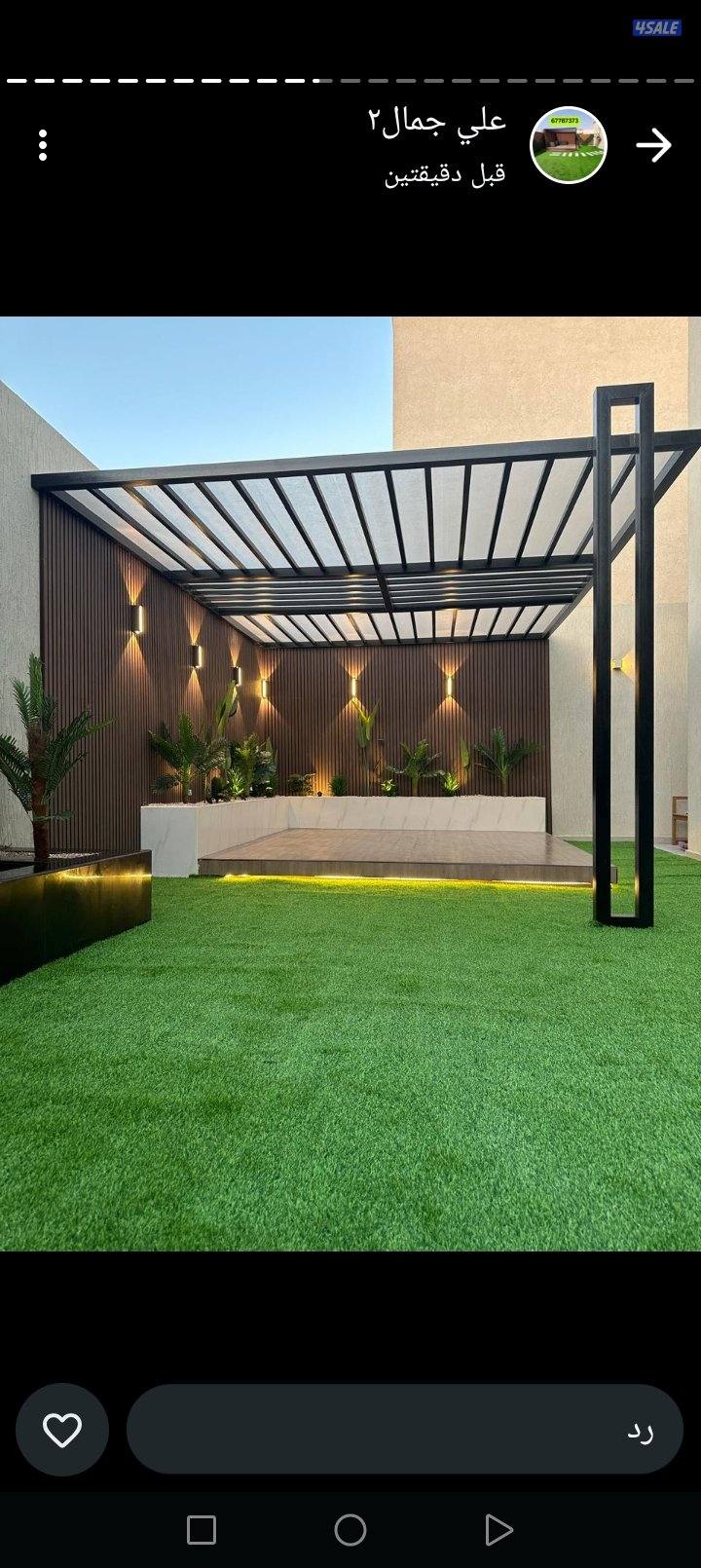 تنسيق حدائق الكويت بسعر مغري3