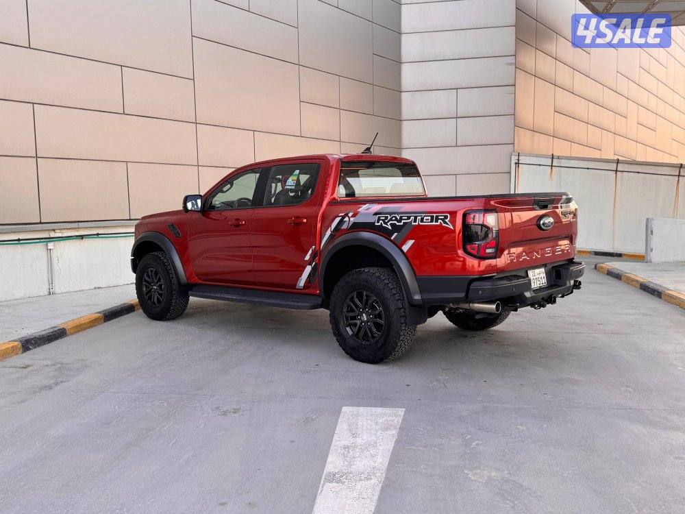 للبيع فورد رابتر رنجر موديل 2024 الغانم صبغ الوكالة عداد 7 الاف كم4