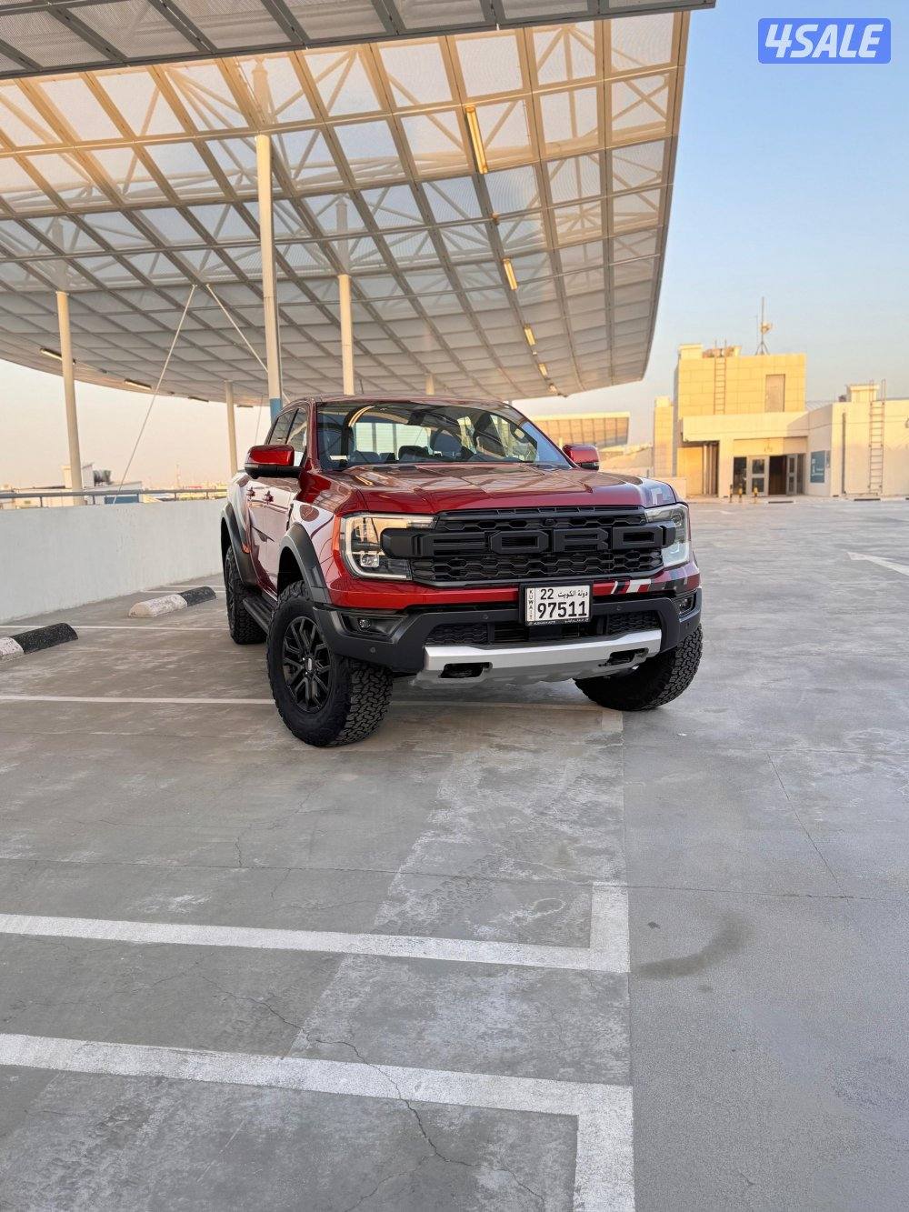 للبيع فورد رابتر رنجر موديل 2024 الغانم صبغ الوكالة عداد 7 الاف كم7
