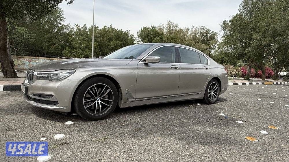 للجادين بيعة سريعة للبيع بي أم 740 موديل 2017 الغانم شرط الفحص0