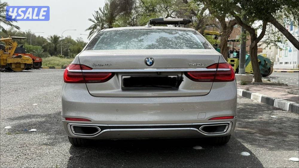 للجادين بيعة سريعة للبيع بي أم 740 موديل 2017 الغانم شرط الفحص2